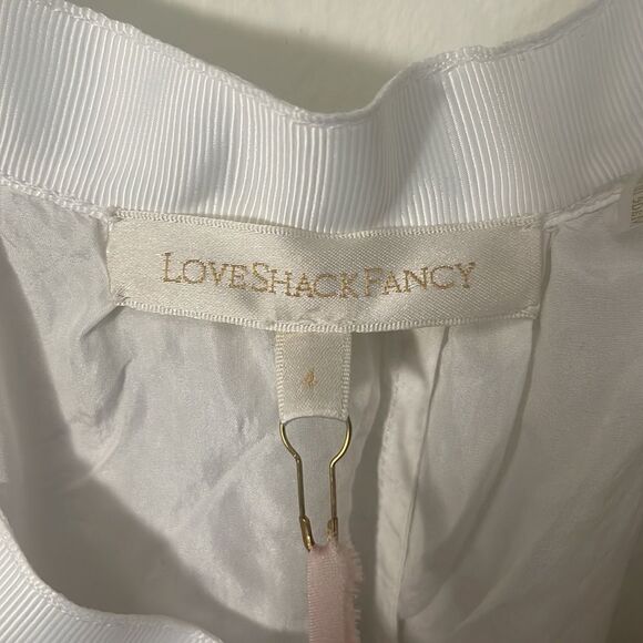 LoveShackFancy Lace Shirt Size 4 - Picture 14 of 16